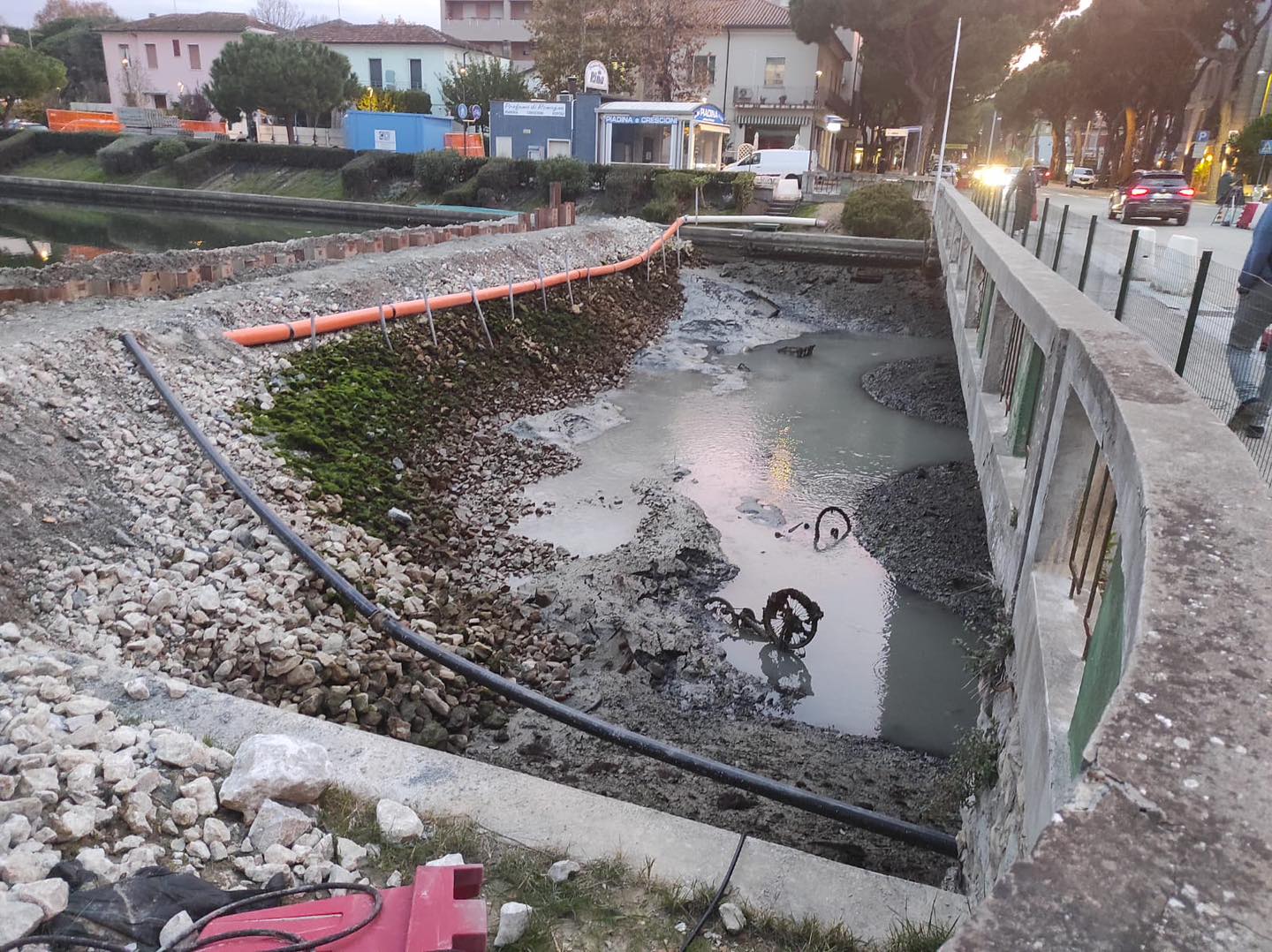 Funzionano le palancole: la Vena Mazzarini si sta prosciugando