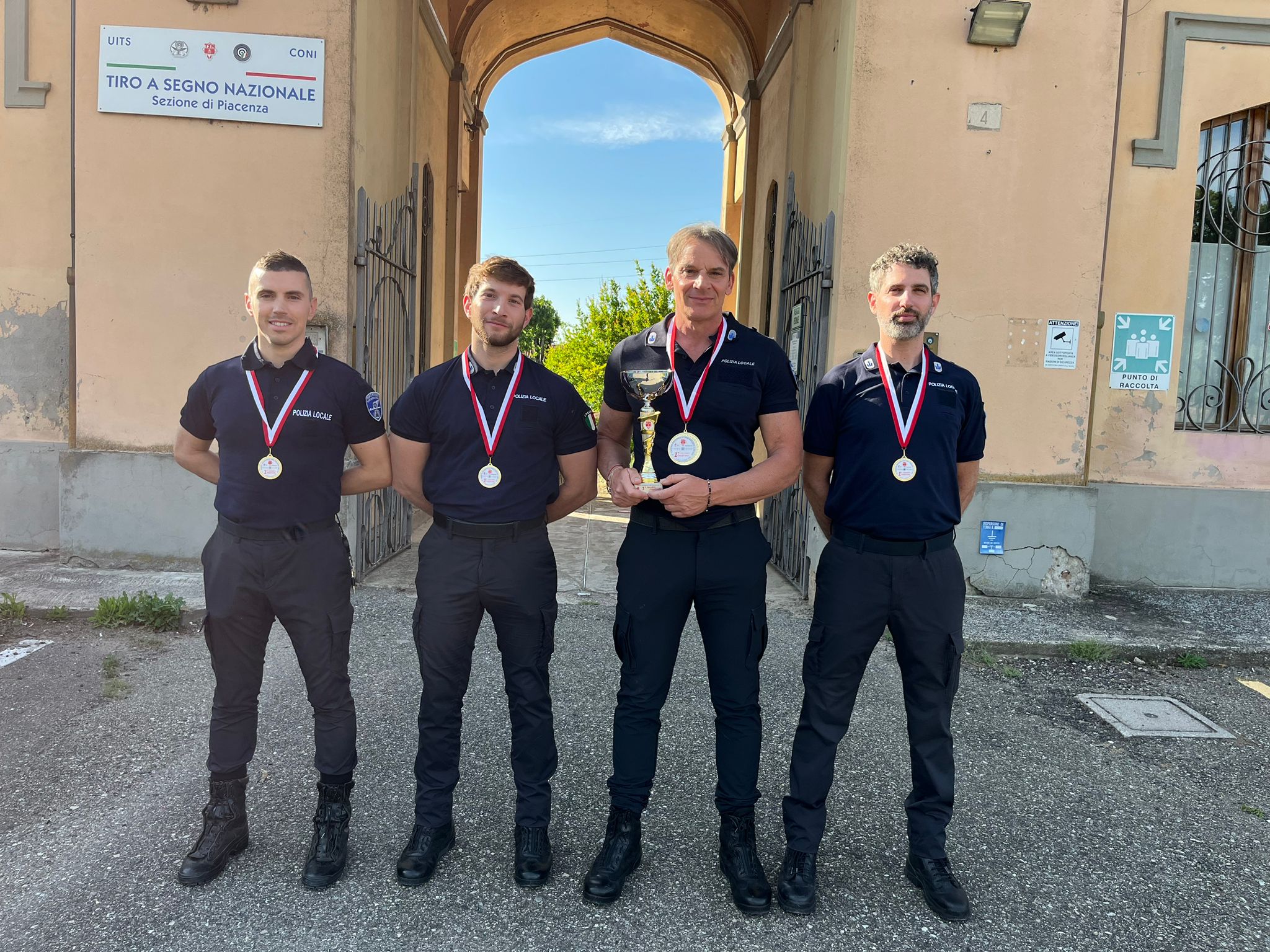 La Polizia Locale di Cesenatico vince il campionato regionale di tiro operativo