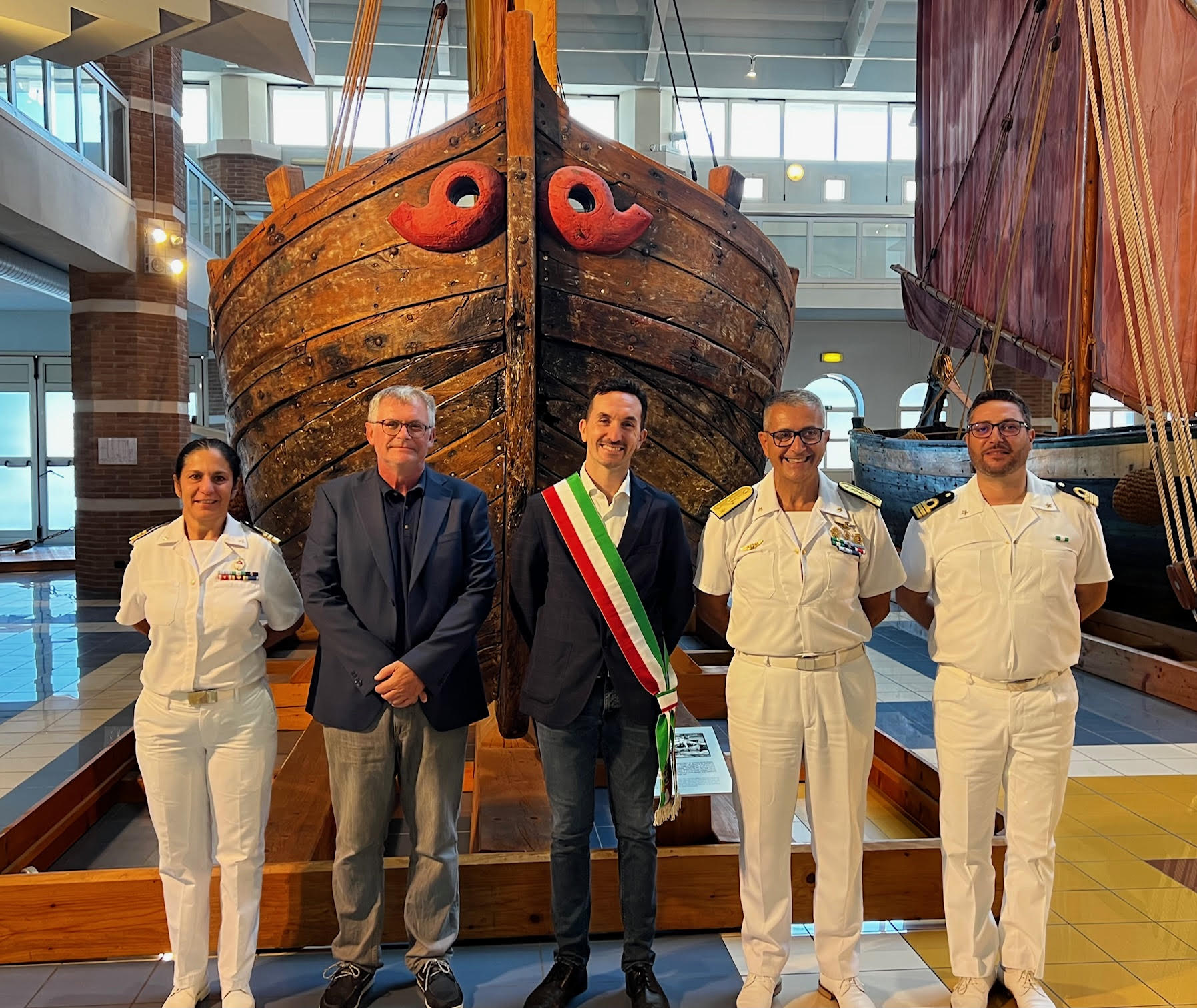 Il vice-comandante generale della Capitaneria di Porto in visita a Cesenatico