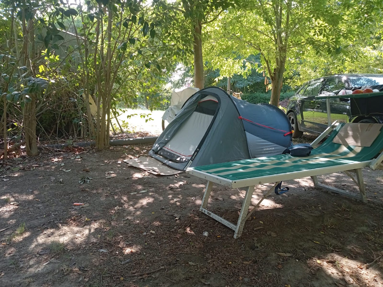 “Sono un cittadino di Cesenatico, ma vivo in una tenda”