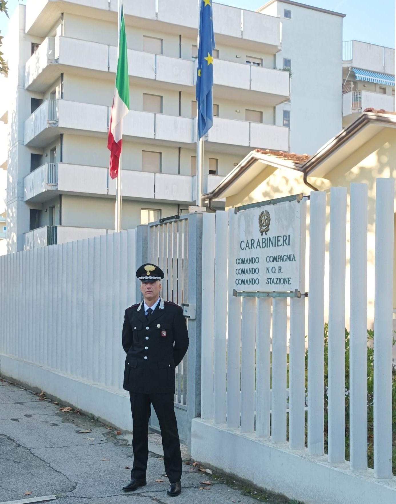 Al comando della Compagnia Carabinieri di Cesenatico arriva il Maggiore Iori