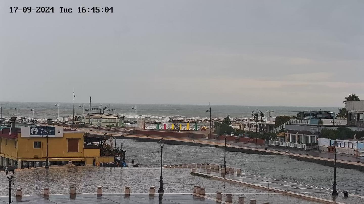 Bomba d’acqua sulla città: chiusi ieri strade e sottopassi