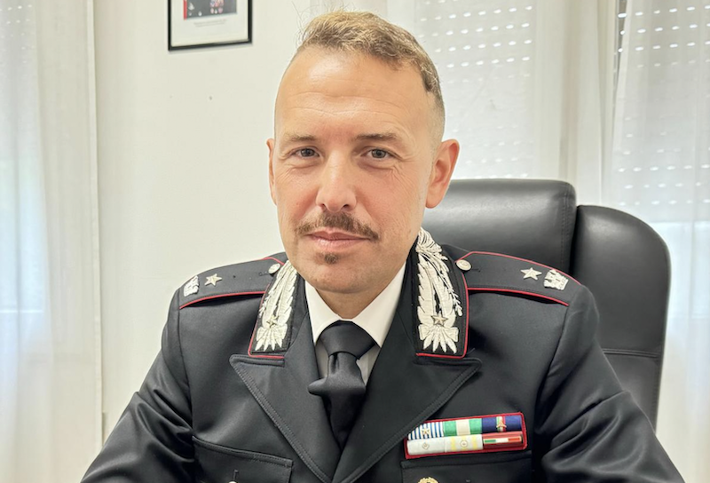 Carabinieri, il saluto e il bilancio del Maggiore Flavio Annunziata