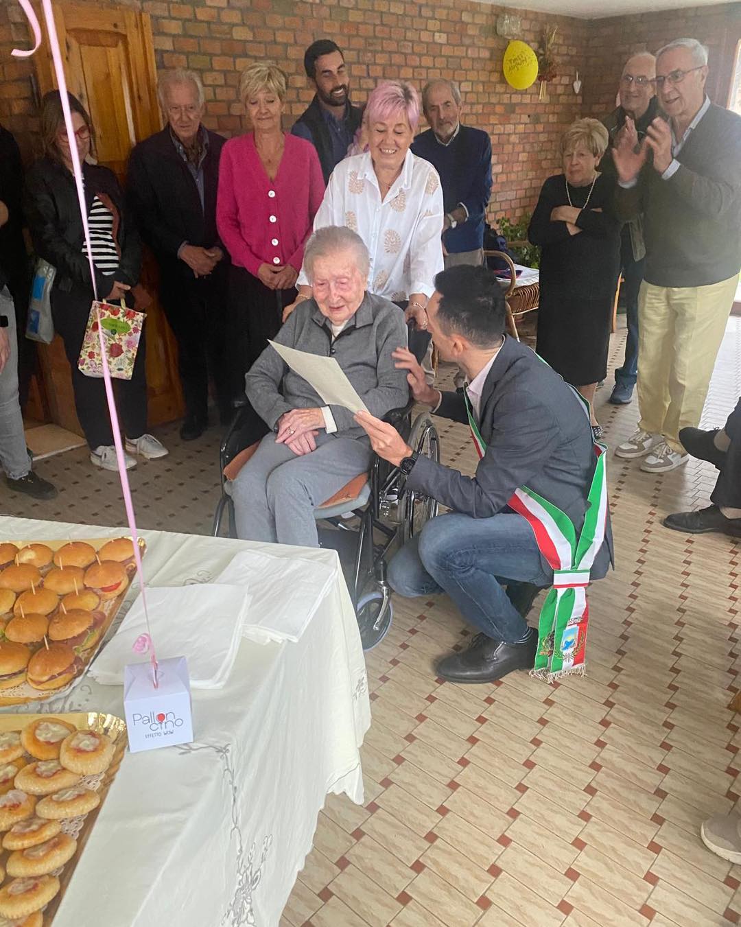 Cesenatico festeggia i 100 anni di Anita Caselli