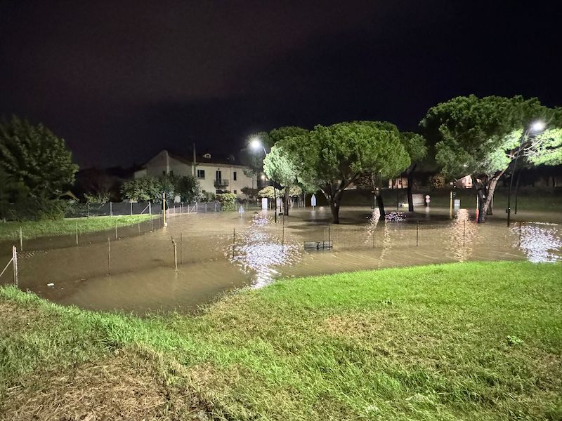 Cesenatico messa a dura prova dal maltempo