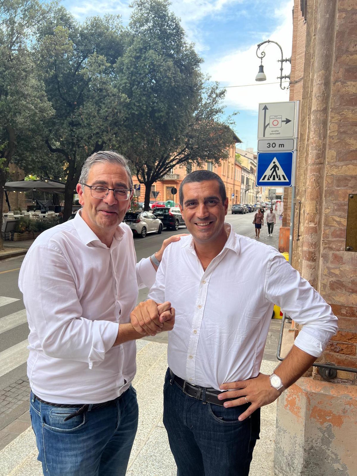 Michele Fiumi torna a Cesenatico nel ruolo del “candidato”