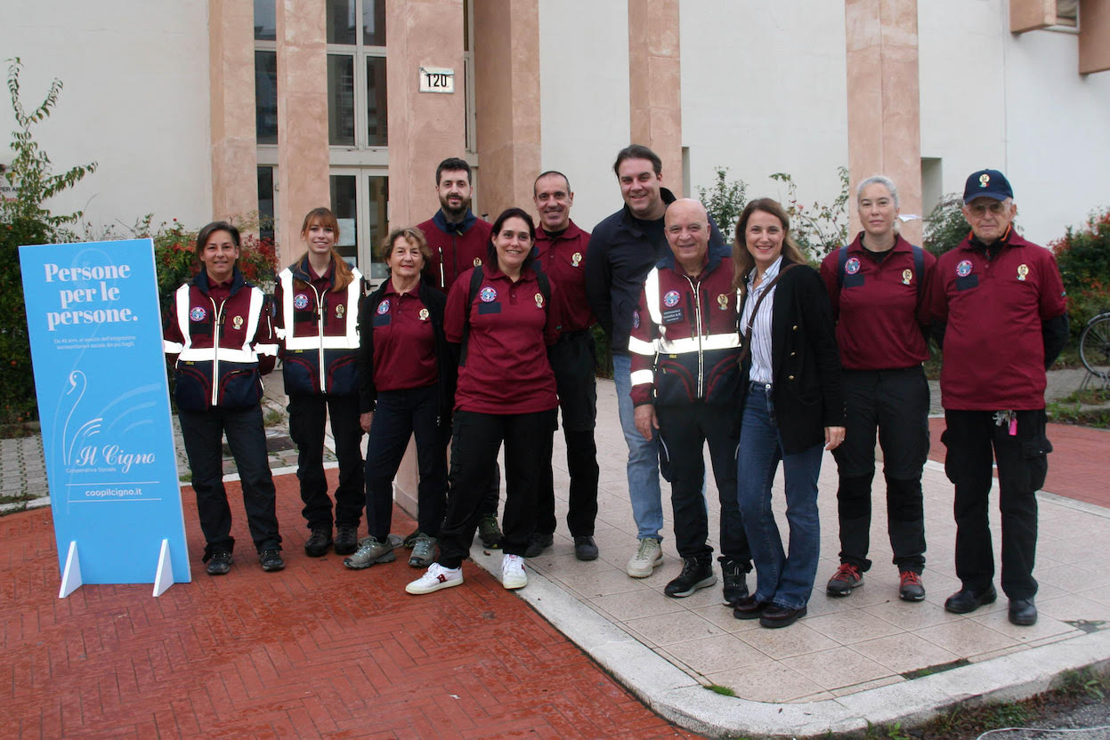 A Cesena la prima simulazione di ricerca di una persona anziana fragile scomparsa